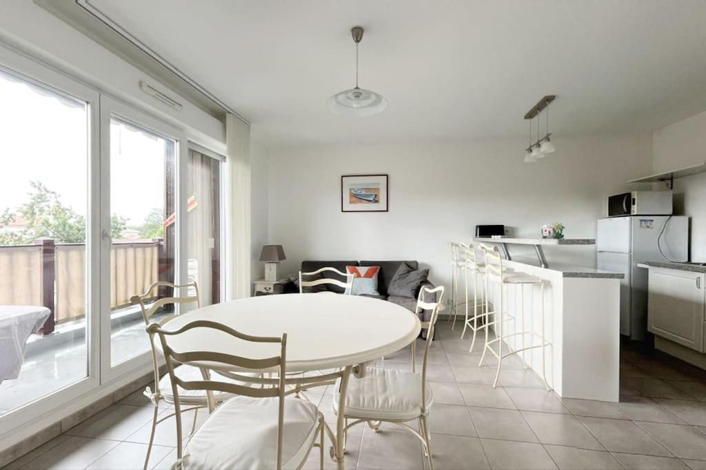 T2 4 Couchages A 2 Pas Du Bassin Apartment Gujan-Mestras Bagian luar foto